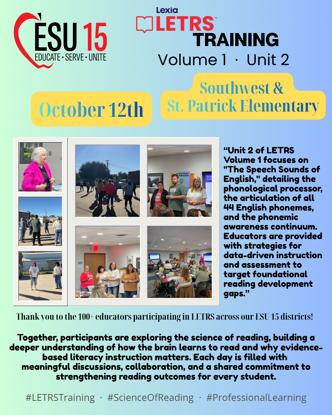 📚 LETRS by Lexia | Volume 1, Unit 2 🍎